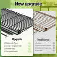 thumbnail image 6 of REIBII 71" H Wire Shelves 5 Shelf Steel Shelving Units Adjsutable Free Standing Shelf for Kitchen Bedroom Garage, 6 of 8