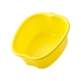thumbnail image 3 of TISHITA Foot Bath Foot Wash Basin Sturdy Durable Foot Bath Bucket with Hanging Hole Foot Yellow, 3 of 8