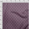 thumbnail image 3 of oneOone Viscose Chiffon Violet Fabric Damask Sewing Material Print Fabric By The Yard 42 Inch Wide, 3 of 5
