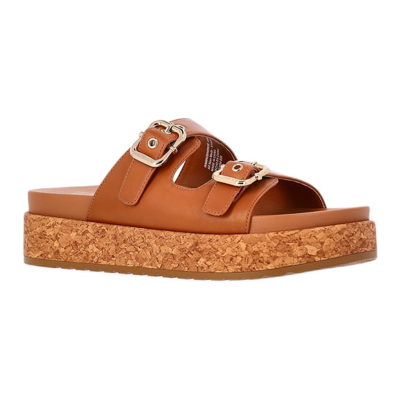 Madden NYC Women's Woven Footbed Sandals