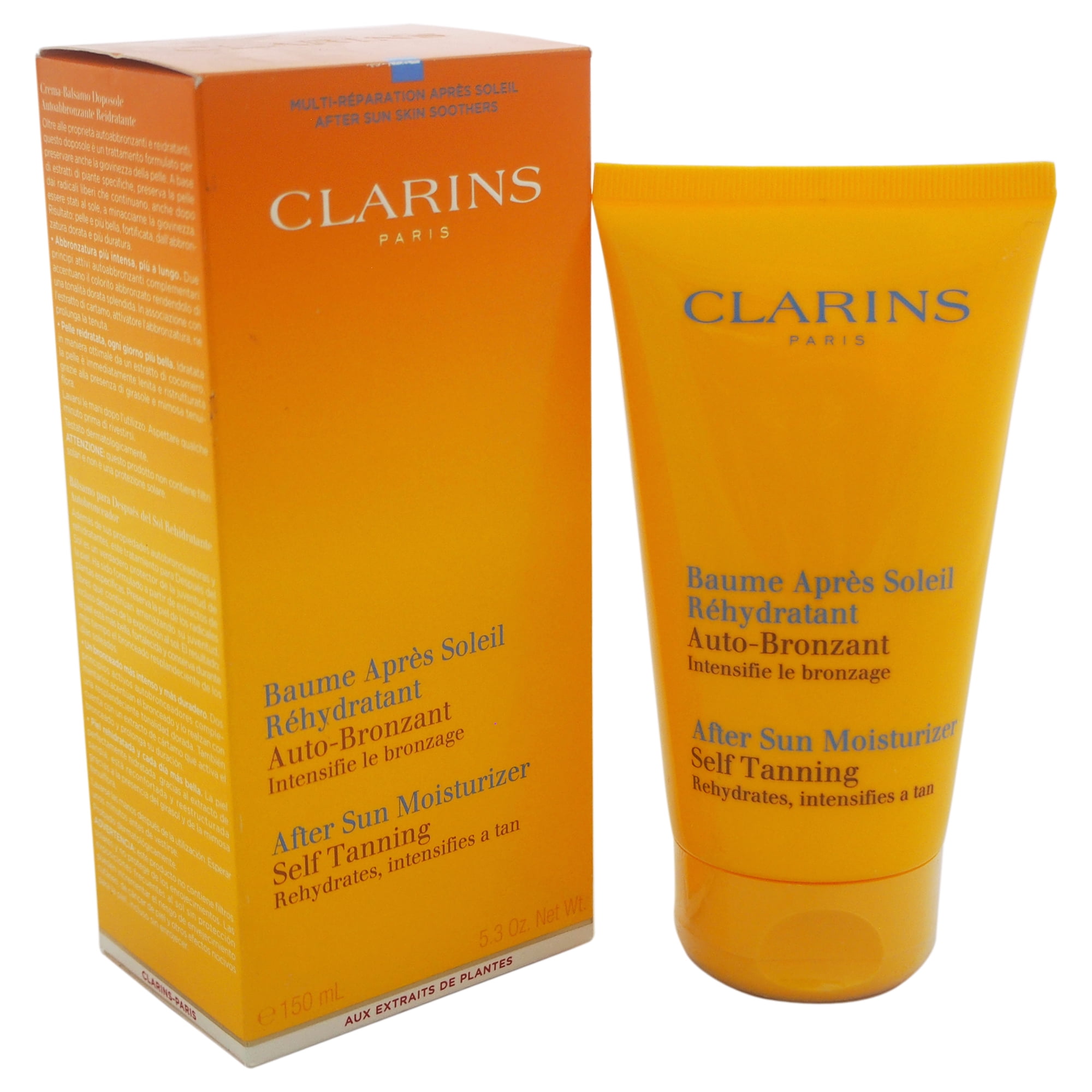 After Sun Moisturizer Self Tanning by Clarins for Unisex 5.3 oz Sun