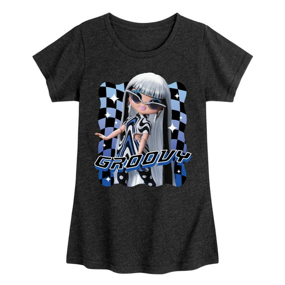 LOL OMG! Fashion Dolls - Groovy Babe - Toddler & Youth Girls Short Sleeve Graphic T-Shirt