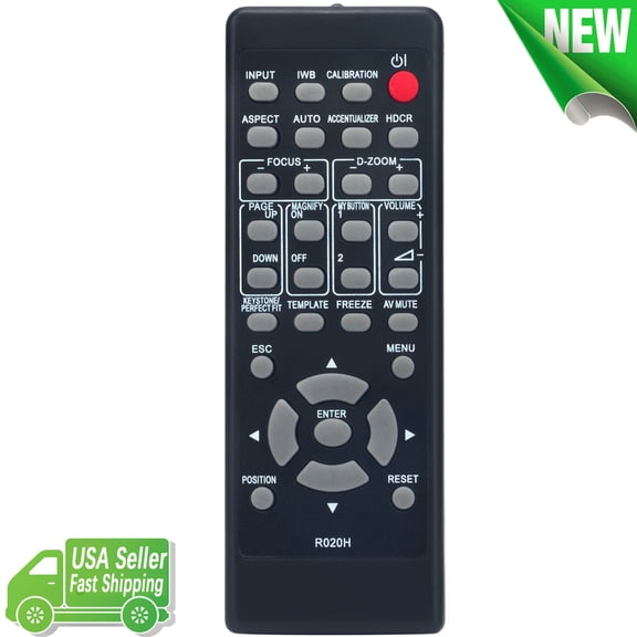 R020H Replace Remote Control for Hitachi Projector CP-AX2503 CP-AX3003 CP-AX3503