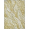 thumbnail image 2 of Addison Rugs Chantille Indoor/Outdoor Transitional Waves Gold Washable Rectangle Rug, 3' x 5', 2 of 6