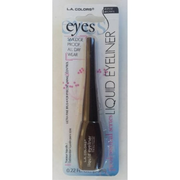 la colors liquid eyeliner beauty and makeup brown