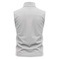 thumbnail image 4 of MEZZALL Men Zip Up Sleeveless Outdoor Vest With Pockets Athletic Training Casual Loose Fit Breathable Solid Color Hiking Jacket Tops Fishing Golf Photo Outerwear, 4 of 7