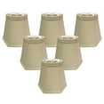 thumbnail image 2 of Royal Designs, Inc. Hexagon Bell Clip on Chandelier Shade CS-715BG-6, Beige, 3 x 5 x 4.5, Pack of 6, 2 of 5