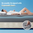 thumbnail image 3 of Sonive Cooling Full Mattress Pad, Breathable Soft Noiseless Mattress Cover Deep Pocket, Grey, 3 of 9