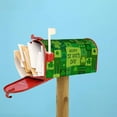 thumbnail image 3 of Shamrock St. Patrick''s Day Spring Mailbox Covers Magnetic Letter Post Box Cover Mail Wraps Garden Decorations Standard Size 21 X 18 in, 3 of 6