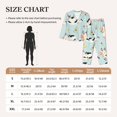 thumbnail image 6 of Bingfone Womens Pajama Sets Cute Cows Print,Long Sleeve Loungewear Pajamas Set-X-Large, 6 of 9