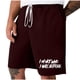 thumbnail image 1 of Mens Casual Shorts Lace-Up Elástico Cintura Bolsillo Ejercicio Fitness Hogar Pantalones de Media Longitud para Diario, 1 of 4