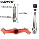 thumbnail image 4 of Ztto jt05 1 par de 1 par pedal plano impermeable polvo a prueba de polvo auto-lubricación 24 picos cambiantes Pedales Ciclo Ciclo Accesorios rojos Inevent OD002851-02B, 4 of 7