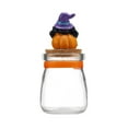 Caitzr Halloween Candy Box Glass Jar Holiday Cookie Boxes Clear