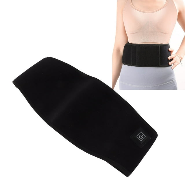 Back Heating Pad, Electric Heated Back Wrap Strap Hot Therapy Keeping Warm for Abdomen Stomach