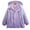 #187-Purple, variant on Favoffer Girl's Reversible Waterproof Windbreaker Fleece-Lined Hoodie Fall Winter Zip-Up Jacket Long Sleeve Warm Outerwear for Outdoor Sports Travel 4-15Y