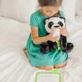 thumbnail image 6 of Melissa & Doug 11-Inch Baby Panda Plush Stuffed Animal with Pacifier, Diaper, Baby Bottle, 6 of 10