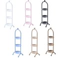 thumbnail image 4 of 3 Layer Dessert Metal Tray Wedding Cake Stand Cupcake Tray Display Rack White, 4 of 8