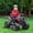 Red, variant on Aosom Kids ATV, 12V 4 Wheeler Ride on Quad Car Toy with Music, Headlights, Battery Powered Electric Vehicle for Boys and Girls, Red