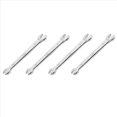 thumbnail image 1 of 4X Tono de Plata 5.5mm X 7mm Herramienta Llave de Boca Abierta Dble de Forma U, 1 of 8
