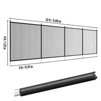 Pool Fence 4x12ft - Removable Safety Fencing