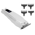 thumbnail image 5 of Recortadora De Cabello Eléctrica, Juego De Corte De Cabello Eléctrico Plateado Juego De Recortadora De Barba Recargable Juego De Recortadora De Cabello Eléctrica De Bajo Ruido Para Hombres, 5 of 5
