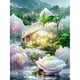 thumbnail image 1 of Cuadros Decorativos Dream Flower House 5D DIY Kits de pintura de diamantes Full Round Drill Decor (sz2867) Likrtyny embutido en tela, 1 of 1