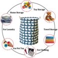 thumbnail image 4 of Collapsible Fabric, Dirty Clothes Basket, Dirty Clothes Basket, Large Clothes Basket, Basket for Children's Toys Collapsible Laundry Basket Hamper Bag, 4 of 5