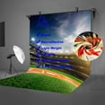 thumbnail image 4 of ABPHOTO Polyester 5x7ft Football Field Backdrop Crowded Crowd Football Field Sports Series Photography Background and Studio Photography Backdrop Props, 4 of 5