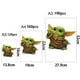 thumbnail image 1 of Rompecabezas de madera de Yoda de Disney para niños, rompecabezas de animales irregulares en 3D de Star Wars, forma mandaloriana, juguete para niños, 1 of 4