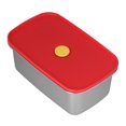 thumbnail image 3 of Contenedor de ensalada BuyWeekMX lonchera roja sin fiambrera, 3 of 9