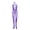 Purple, variant on Women Sexy Halter Lingerie Fishnet Bodystocking Underwear Nightwear Chemises Bodysuits Garter