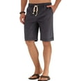 thumbnail image 4 of Iceglad Men's Linen Casual Classic Fit Short Drawstring Summer Beach Shorts, 4 of 8