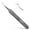 Black, variant on Blackhead Tweezer - Professional Curved Steel Tip Surgical Comedone & Splinter Extractor By Rapid Vitality. Ideal Blemish & Acne Remover Tool Means Flawless Facial Skin