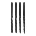 thumbnail image 1 of OUNONA 4Jgo Terminal Para Cable De Barandilla De Negro Con Múltiples En Escaleras Y, 1 of 8