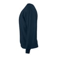 thumbnail image 2 of C2 Sport Youth Crewneck Sweatshirt, XS, Navy, 2 of 3