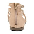 thumbnail image 4 of Journee Womens Zailie Gladiator Flat Sandals, Widths Available, 4 of 10