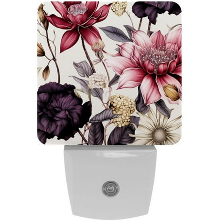 

Ink plants LED Square Night Light for Bedroom and Bathroom - Energy Efficient and Bluetooth Compatible - 200 Characters