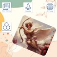 thumbnail image 3 of Cupid Square Non-Slip Rubber Bottom Printed Desk Mat Mouse Mat Gaming Mousepad Desk Pad - 8.3x9.8 Inch, Suitable for Office and Gaming, 3 of 6