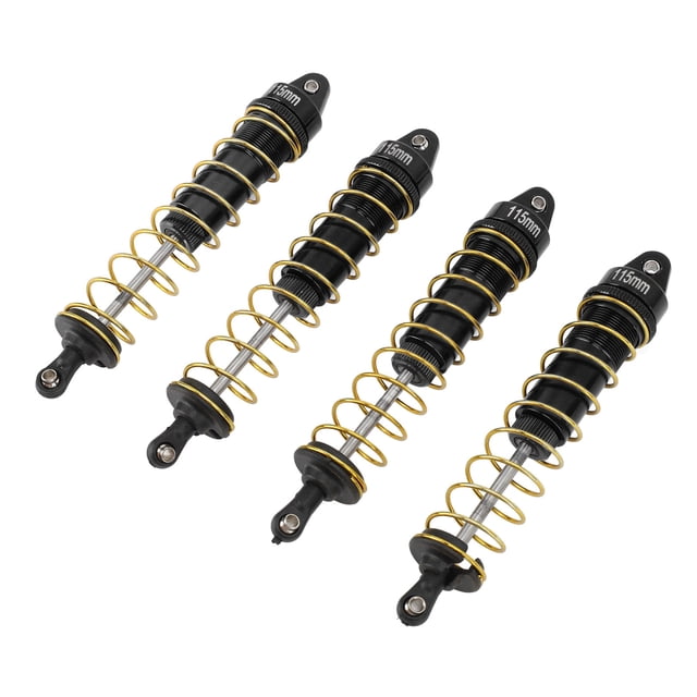 Amortiguador de Aleacio de aluminio suspensión de metal de 115 mm para 1 10 rc coche rastreador alta elasticidad estabilidad