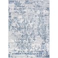 thumbnail image 1 of Couristan 51950758020030T 2 x 3 ft. Calinda Samovar Rectangle Area Rug - Steel Blue & Ivory, 1 of 1