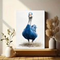 thumbnail image 6 of UXIEQU Blue Goose Painting Canvas Wall Art Print 15.75x11.81 Inches, 6 of 8
