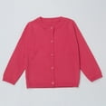 thumbnail image 2 of KAUOD Baby Boys Girls Button-Down Cardigan Sweater Kids Toddler Crewneck Cotton Knitted Sweater Jacket Basic Solid Outerwear, 2 of 9
