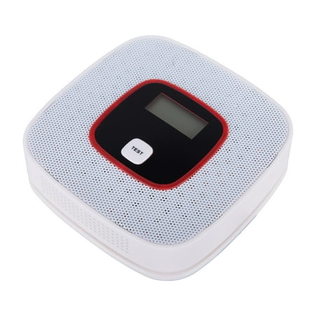 Battery-Powered CO Detector Carbon Monoxide Detector LCD Alarm Alert Poisoning (Best Carbon Monoxide Monitor)