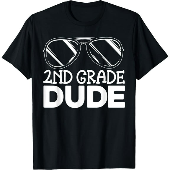 2nd Grade Dude First Day Of School Boys Back To School T-Shirt