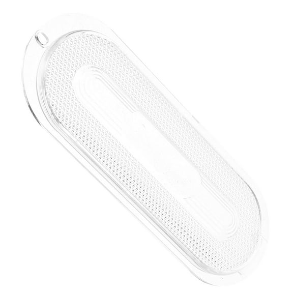 Raindrops Range Hood Light Lens Clear Plastic LED Kitchen Cooker Light Cover Replacement Oval Shaped Smoke Stove Vent Hood Lamp Shade