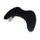 thumbnail image 2 of Reposabrazos para uñas, herramienta de manicura, soporte ergonómico con patas plegables en forma de U, soporte de mano Negro sin soporte, 2 of 9