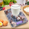 thumbnail image 3 of High Precision Digital Kitchen Scale Tempered Glass Food Scale Multifunction Scale Small Kitchen Appliances Snowman Pine Branch, 3 of 7