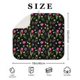 thumbnail image 4 of Pioneer Flower Floral Print Pattern Kitchen Dish Drying Mat 1 Pack, Ultra Absorbent Microfiber Drainer Mat, 16"x18", 4 of 6