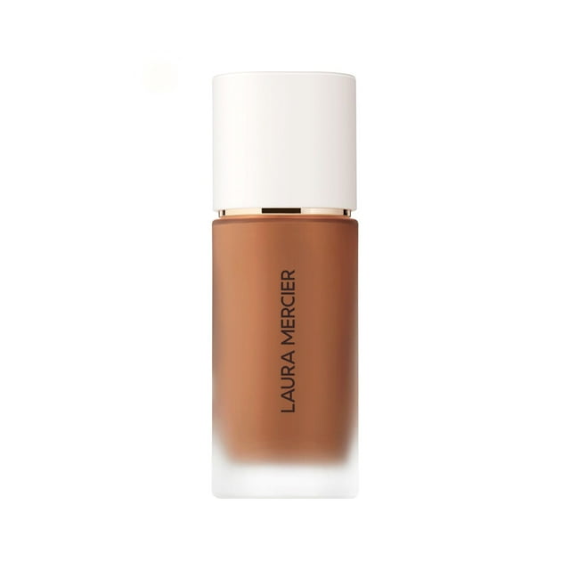 Base de maquillaje líquida resistente al agua Laura Mercier Real Flawless Weightless Perfecting: cobertura media modulable, duración de 12 horas, acabado natural, hidratante, larga duración, no comedo