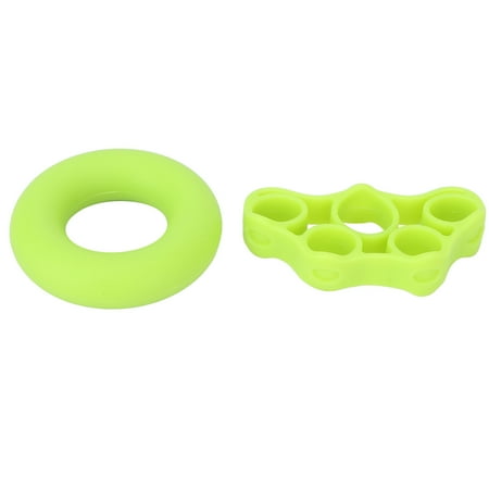 Cuque Anneau De Renforcement De L'avant-bras Hand Strengthener Grip Ring Silicone 2 Niveaux